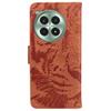 For OnePlus Ace 3 Pro 5G Phone Case Tiger Imprint Leather Wallet Cover