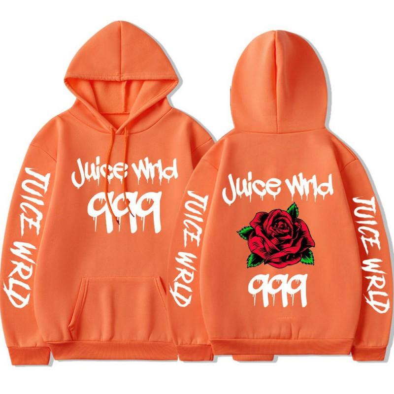 Juice WRLD Inspired Hoodie Men Women Oversized Streetwear Sweatshirt With Graphic Print Casual Pullover