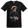 Bob Dylan Folk Rock Harmonika Kytara Portrét Tričko Hudebník Tričko