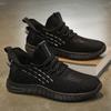 Men's shoes summer new breathable mesh shoes men's trend versatile fly-woven sports shoes casual dad shoes