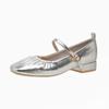 Fashion Pleated Shallow Heeled Shoes Designer Classical Loafers Shoes 2025 Autumn Fad Woman Pumps New Brand Dress Zapatillas De Mujer