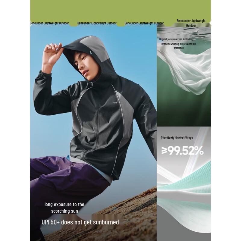 Men's Lightweight UPF50+ Sun Protection Jacket