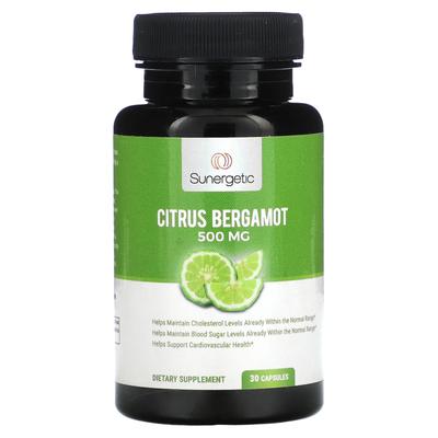 Citrus Bergamote, 500mg, 30 Capsules