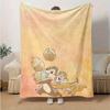 1pc, Charming Chip 'n Dale Acorn Adventure Blanket Cozy Home Decor Blanket for Couch, Bed, Travel, Camping, Car, Beach, Office Nap Perfect