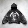 Spring Autumn Europe Fashion Hip Hop Retro Kids Hoodie Boy's Street Pullover Casual Loose Vintage Sweatshirt Girl's Hoodie Top