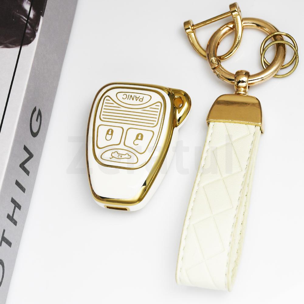 Car Key Case Cover For Dodge Charger Commander Grand Cherokee Jeep Chrysler 300C Avenger Sebring Chrysler 200 Aspen Shell Fob