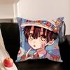 Manga Toilet-Bound Hanako-Kun Pillowcase For Sofa Room Office Decor Printing Protector Cushion Cover Valentine Gift Custom