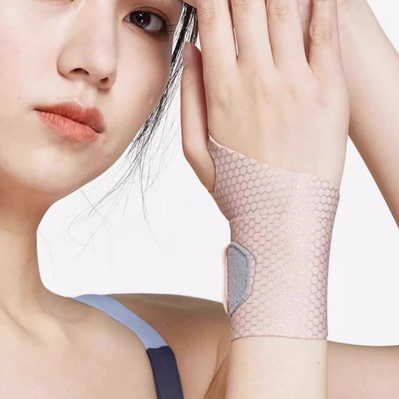 1Pc Adjustable Wristbands Safety Protective Wrist Support Bracer Gym Sports Wristband Carpal Protector Injury Wrap Band Strap