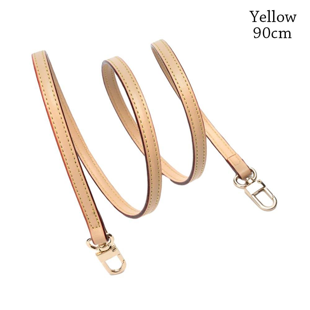 

Регульований ремінь для сумки, змінний ремінь для сумки через плече. Модний ремінь для сумочки 90cm жовтий