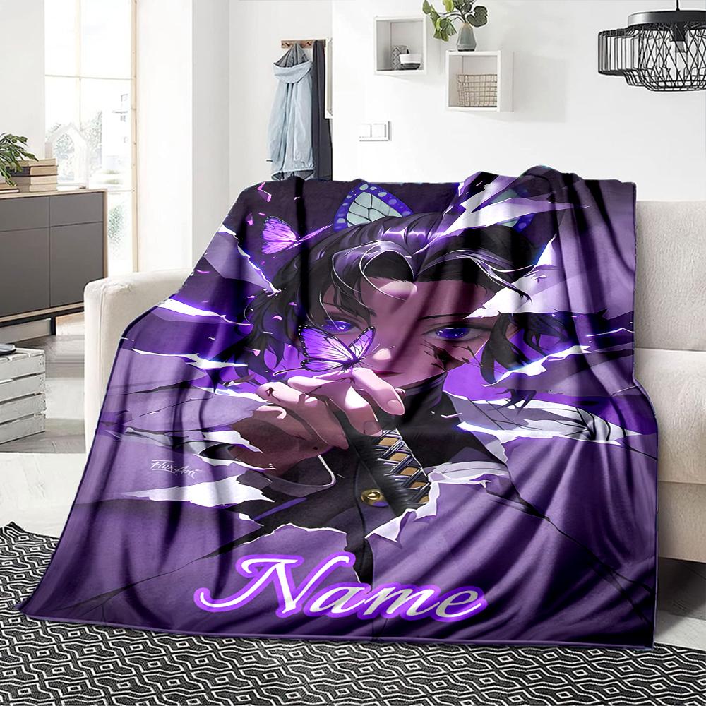 Custom Name Arsenal Roses Artwork Blanket for Couch & Bed, Plush Cozy Fuzzy Blanket Super Soft & Warm Blankets for Fall and Winter. 0908169