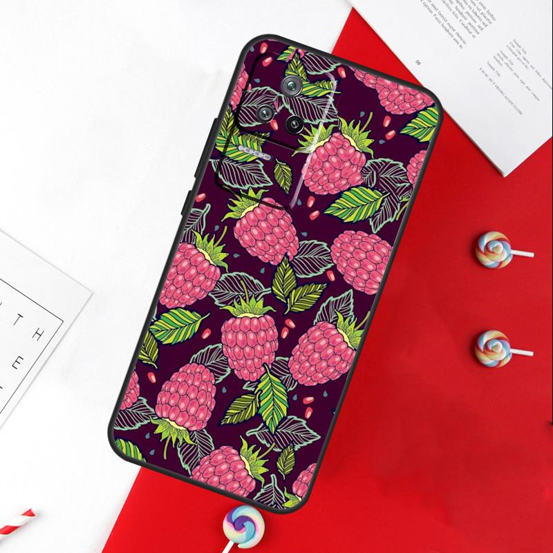 Avocado Pear Papaya Fruit Cover For Xiaomi 14 Ultra 15 13 11T 12T 13T 14T Pro POCO X7 Pro X3 X5 X6 M6 F5 F6 Pro Case
