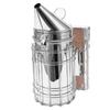 6Pcs/Set Stainless Steel Beehive Smoker Kit Bee Smoker Beekeeping Equipment for Outdoor