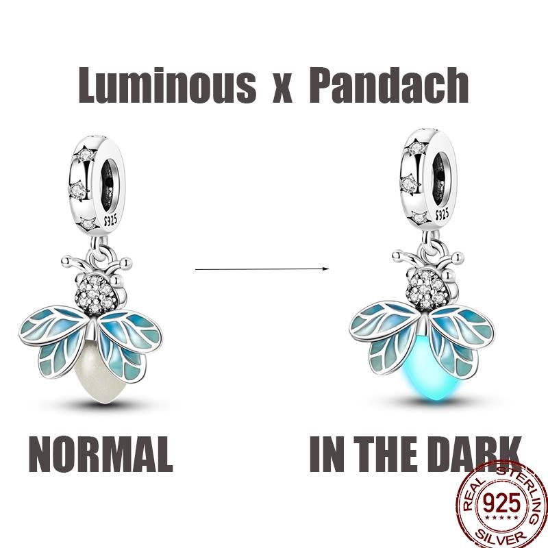 Luminous Firefly Star Moon Cherry Catcopper Pendant Beads 3Mm Diy For Women Exquisite Jewelry Making Gift