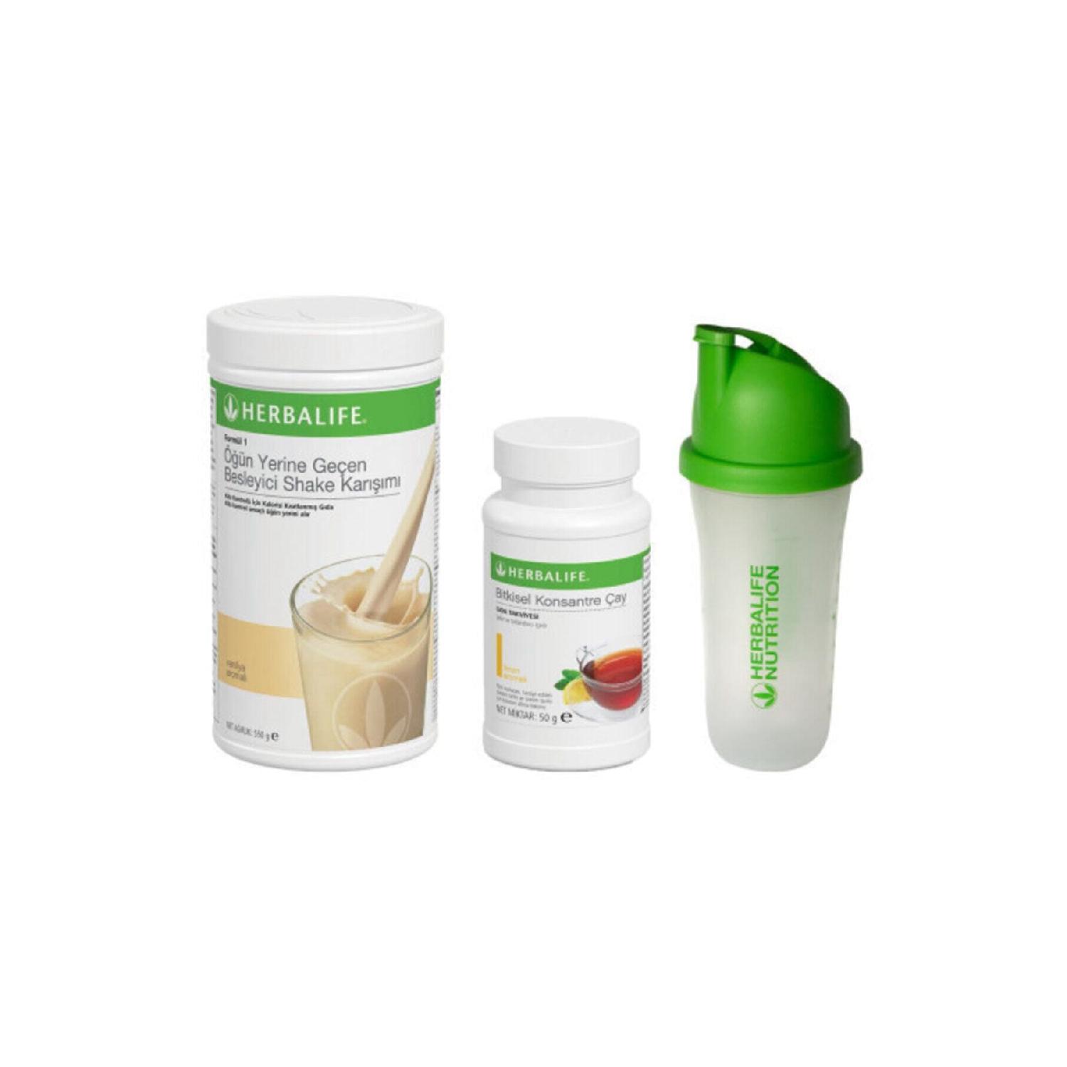 

Подарочный набор экономичного шейкера Herbalife Шейкер для чая с ванилью и лимоном