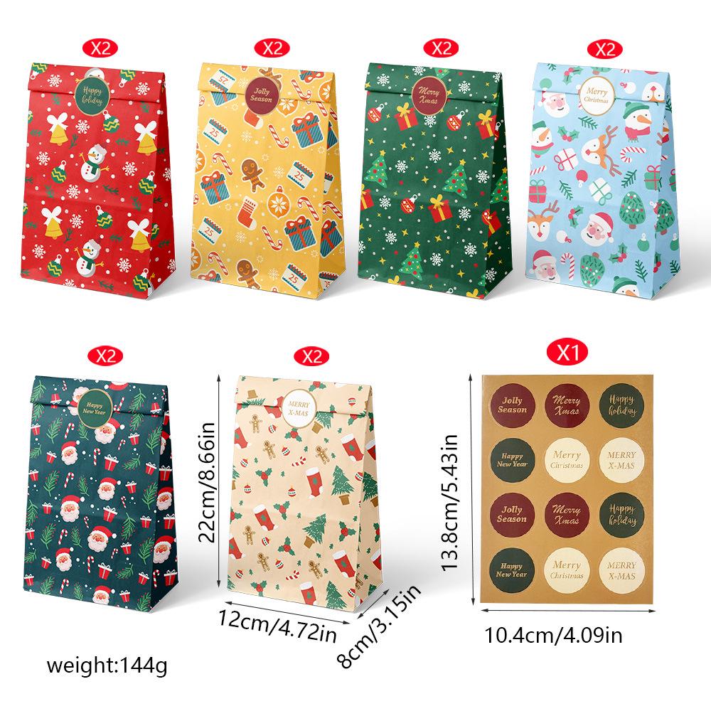 

Праздничные подарочные пакеты: Рождество, Новый год, Упаковка для конфет и яблок