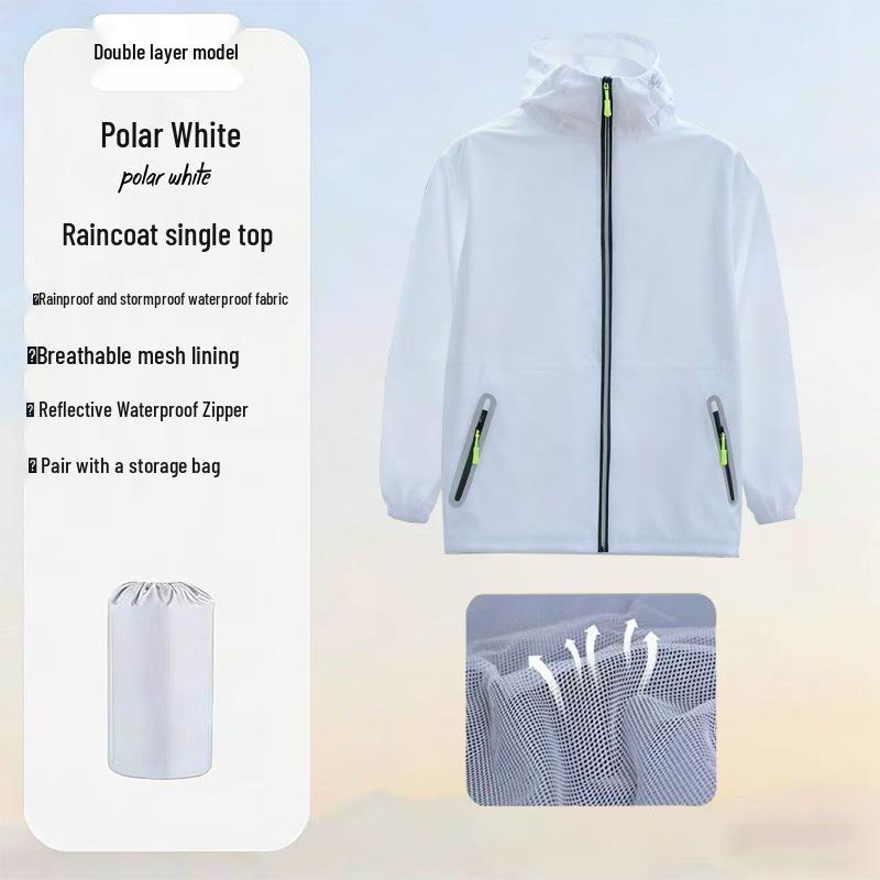 Men s Motorcycle Rain Suit - Heavy-Duty, Split-Type Full Body Outerwear for Riders XXL