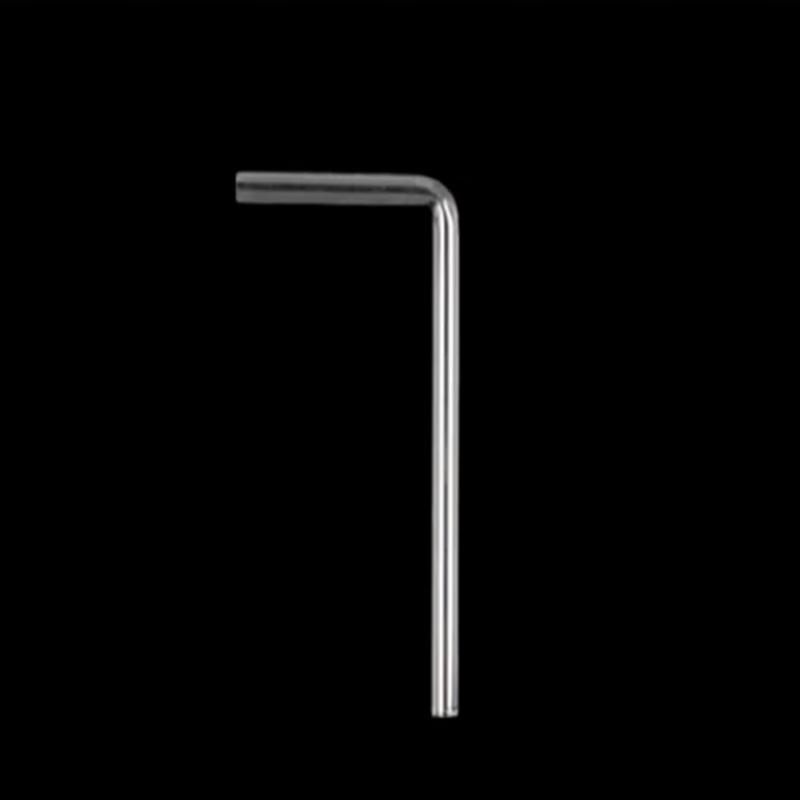 Лабораторная стеклянная трубка Haowei, 90 градусов 5x30cm