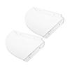 Bathroom Corner Shelf Clear Shower Rack Corner Punching Shower Organiser Acrylic Shower Shelves Wall Mounted Bath Shelf