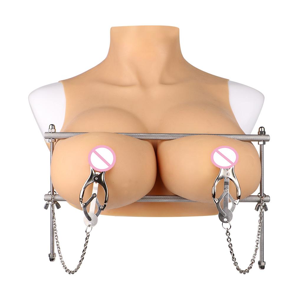Metall-Brustwarzenklemmen für Frauen – Verstellbare Brustclips mit Kette, Sinnliches Necken & Bondage-Sexspielzeug für , Nippelspiel