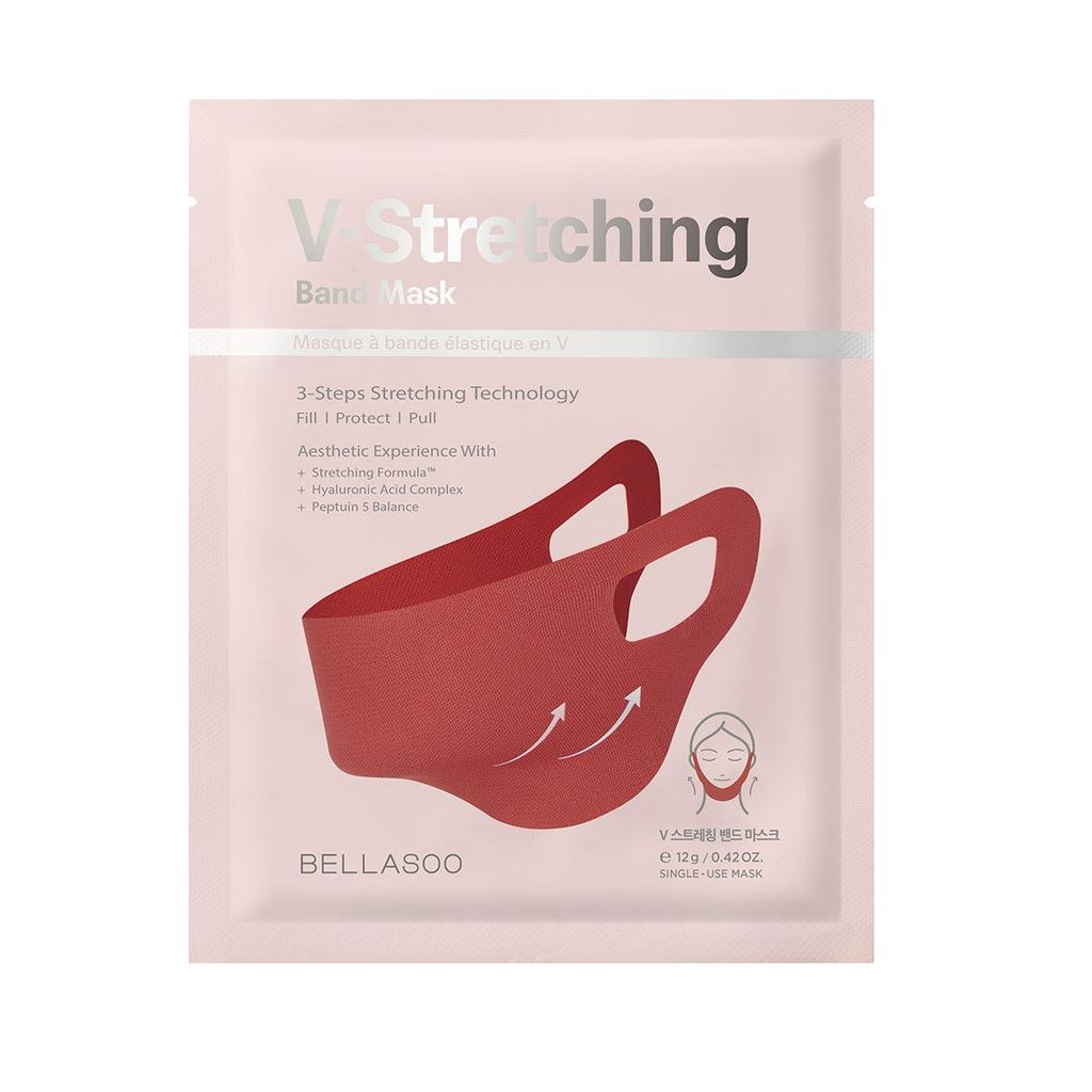 Bellasu Decollete Neck Cream 2pack +v Stretch Band Mask