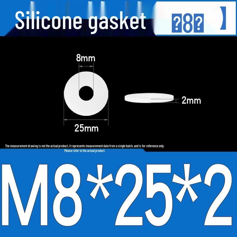 Silicone High-Temp Waterproof Gasket & Shock Absorbing Seal Pad