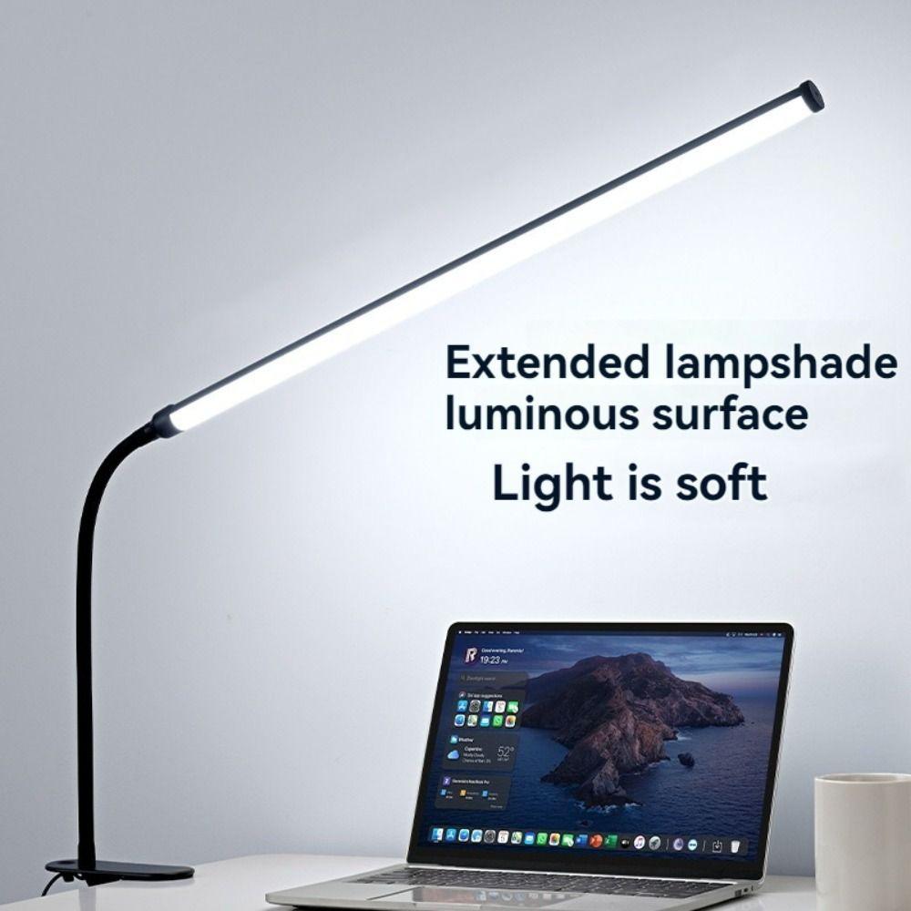 Eye-Caring LED Clip-on Desk Lamp 3 Mode Colors Nail Art Lamp Desk Light with Clamp Tattoo
