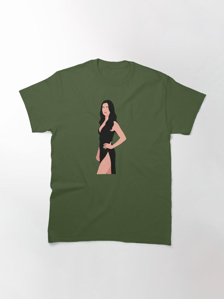 Selena Gomez Lineless Illustration Classic T-Shirt