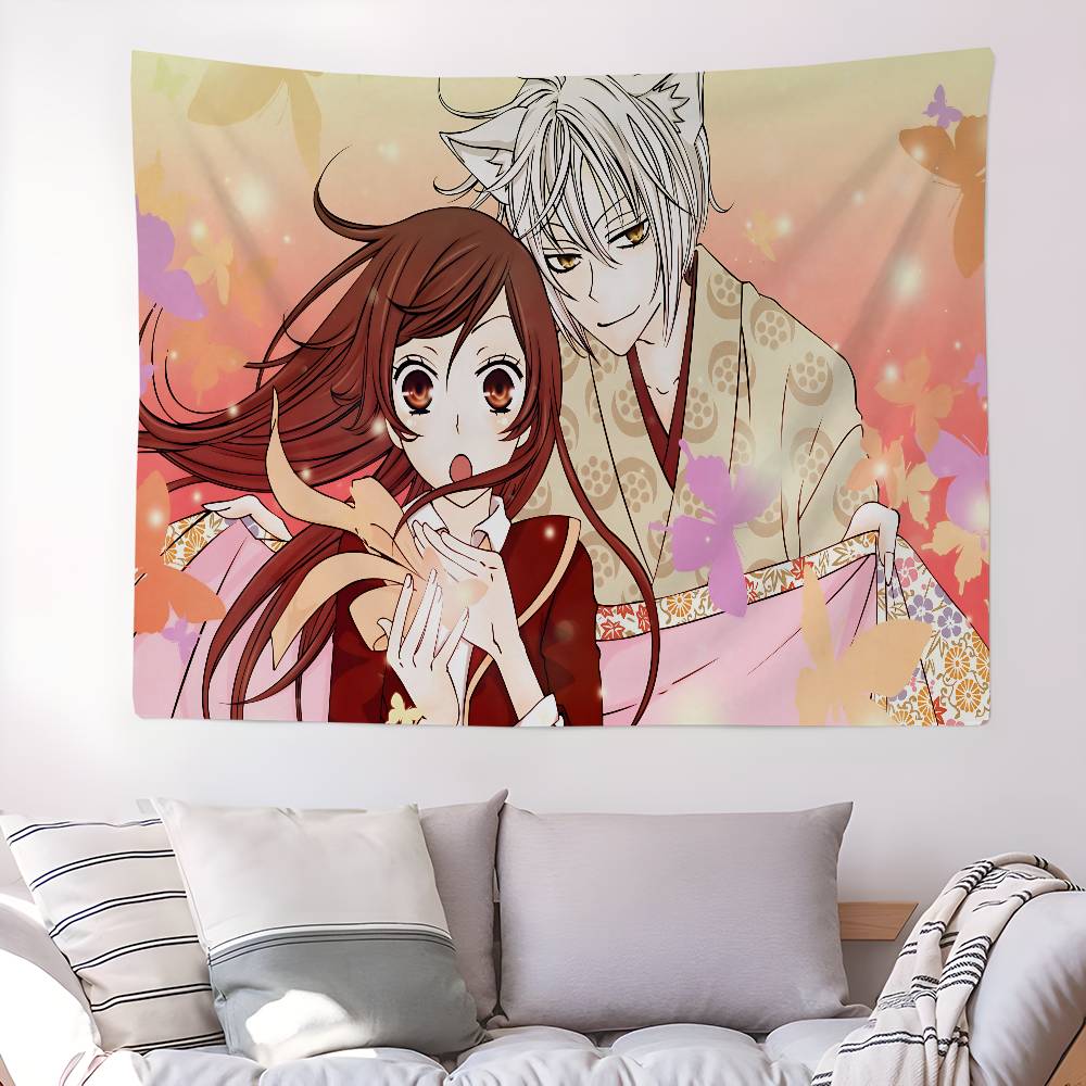 KKamisama Kiss Vintage Hanging Bohemian Tapestry Bohemian Wall Tapestries Mandala Kawaii Room Decor