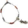 Les Trésors De Lily [K7288] - Bracelet 'Minéralia' marron gris