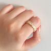 Classic Baguette Cubic Zirconia Engagement Rings for Women Luxury 18K Gold Color Plated Wedding Party Jewelry