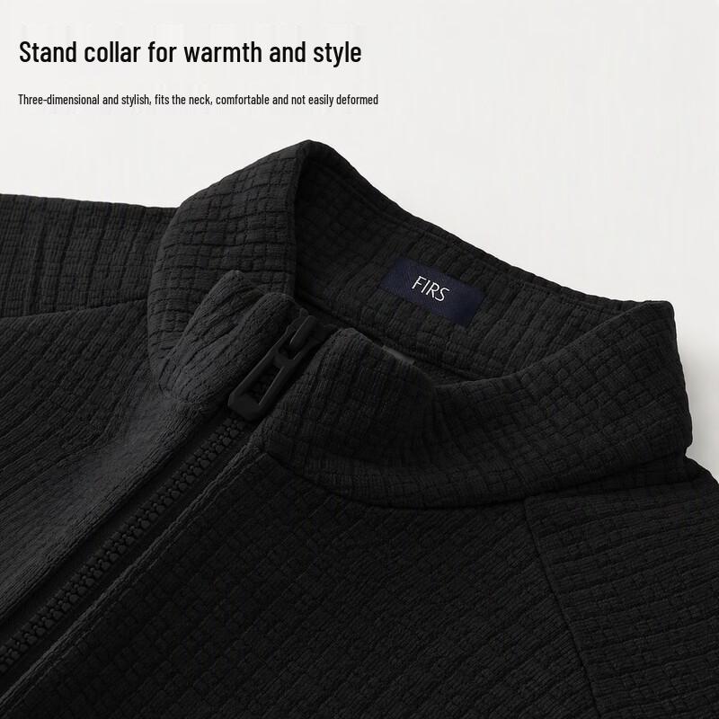 FIRS Men's Wool-Silk Blend Thermal Long-Sleeve Pullover