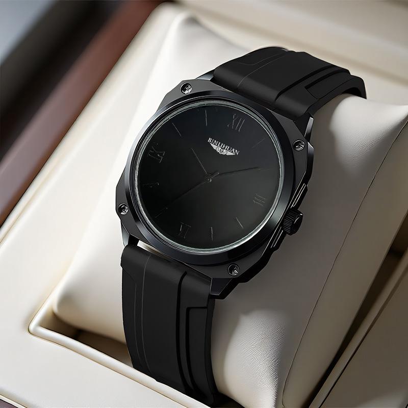 

JYL Men s Watch Student Fashion Casual Leather Band [Men s tape]