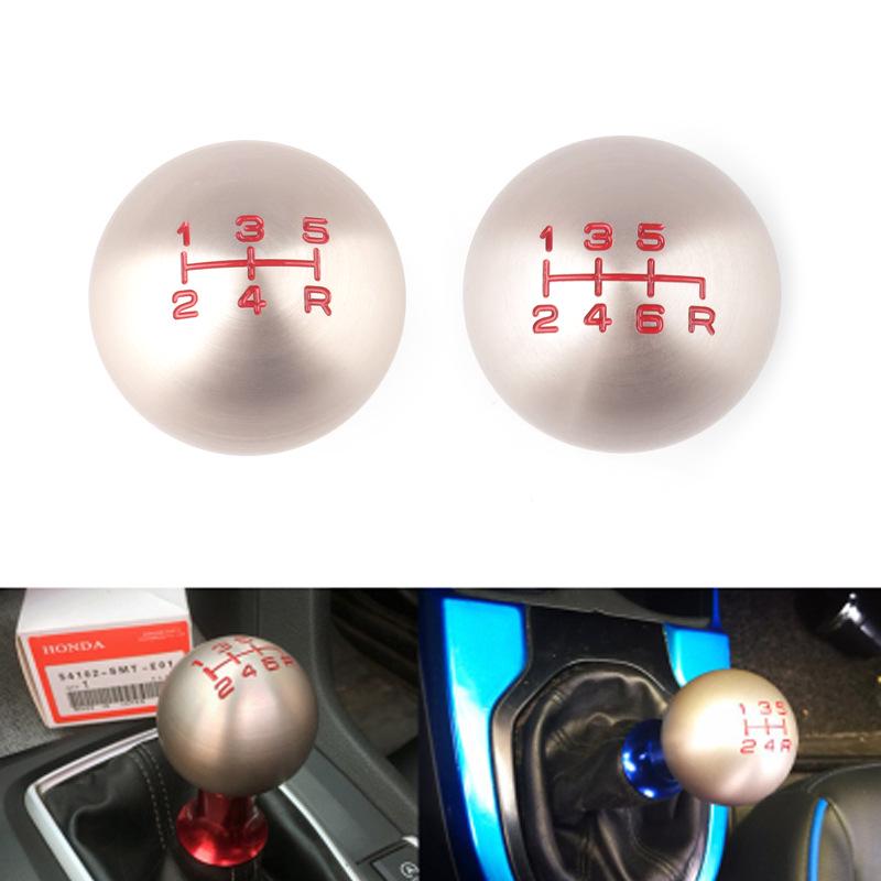 Honda Civic/Fit Manual Gear Shift Knob, M10X1.5 Round Stick Head
