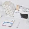 Multi-functional Storage Box Retractable Desktop Stationery Book Pen Holder Stand Cosmetics Makeup Tools Organizer