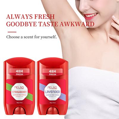 Antitranspirant Deodorant Creme Verdünnt den Geruch der Achseln und Hinterlässt einen Duft Trockener Antitranspirant-Stick