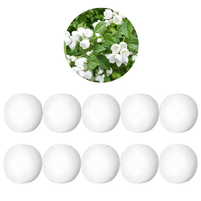 10/5Pcs Car Solid Perfume Tablets Air Freshener Replacement Tablet Perfume Refill Fragrance Scent Pads Air Vent Perfume Diffuser