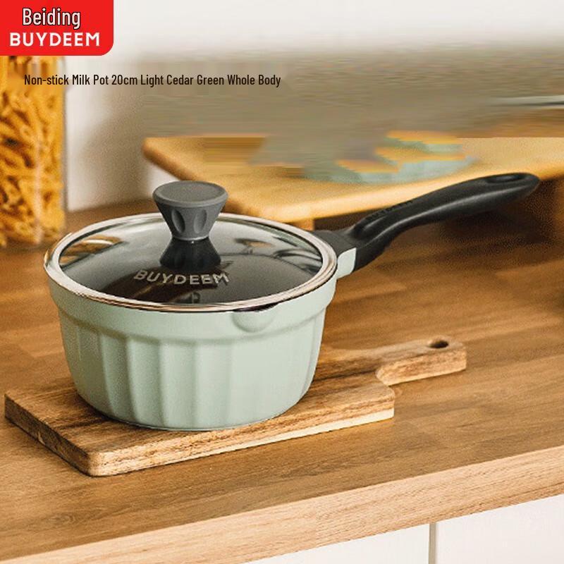 Buydeem Enamel Non-stick Saucepan