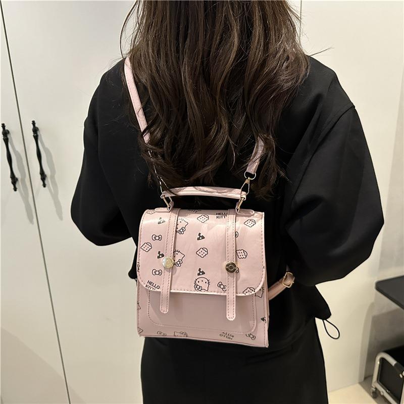 Hellokitty Backpack New Three-dimensional College Style Cute Large-capacity Schoolbag Printed Bag Female