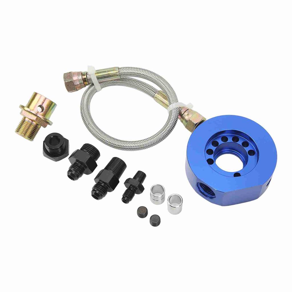 11Pcs VTEC Head Conversion Kit Oil Filter   Plate Adapter Aluminum Replacement for   LS B18 B20