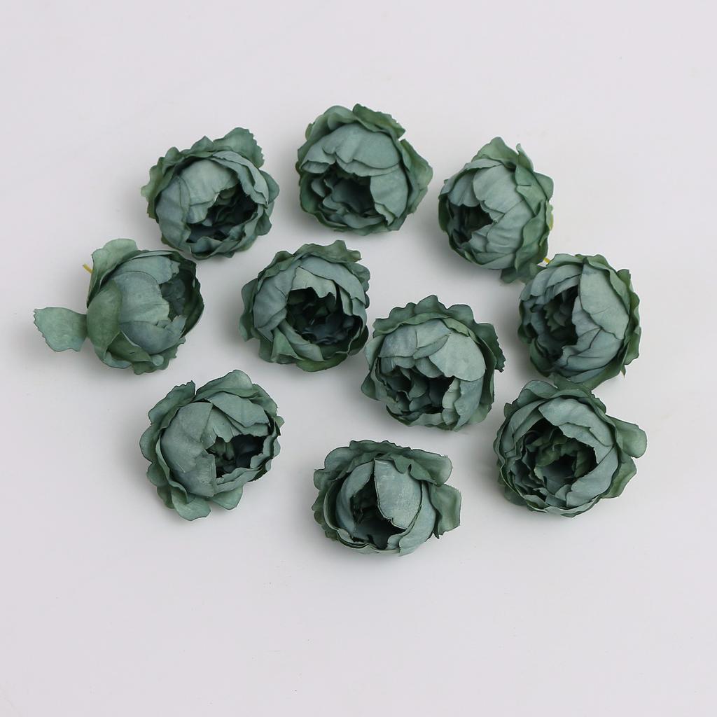5/10Pcs Artificial Peony Flowers 4.5cm Fake Flower Heads for Home Room Dceor Wedding Marriage Decoration DIY Gifts Accessory