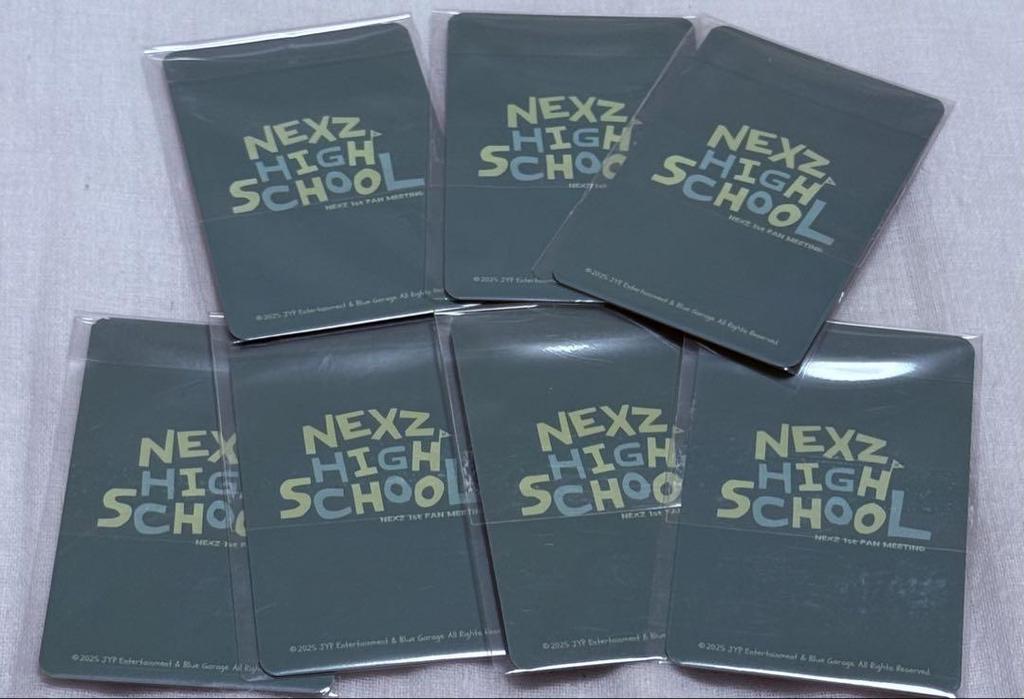 [USED] NEXZ Nexji Fan Meeting Purchase Bonus Trading Card Complete