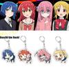 The Rock Bocchi Acrylic Keychain Double Sided Printed Keyring Bag Pendant Gifts