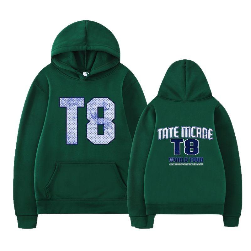 Tate McRae Think Later Hoodies Autumn Men Fashion Long Sleeve Sweatshirts Women Harajuku Streetwear Pullovers Sudaderas