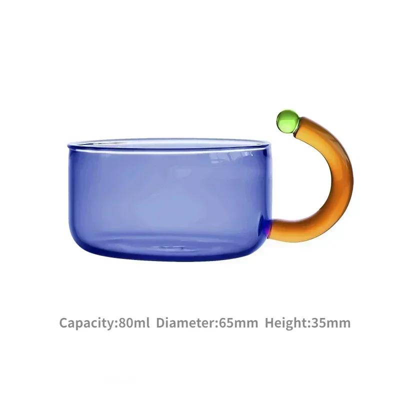 Teiera Caraffa in Vetro Resistente al Calore con Infusore Set Tazze Teiera Bollitore in Vetro Borosilicato per Bevande Calde Fredde per gli Amanti del Tè