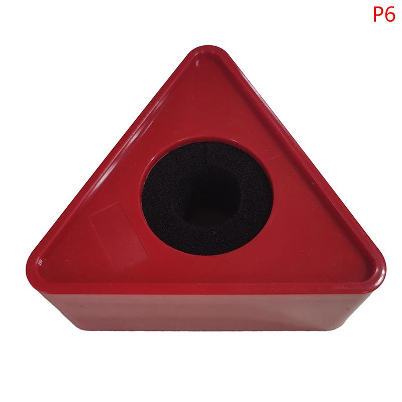 1Pc Durable Microphone Interview Triangle Square Logo Flag Station ABS Plastic Microphone TV Interview Station Logo Black Hole