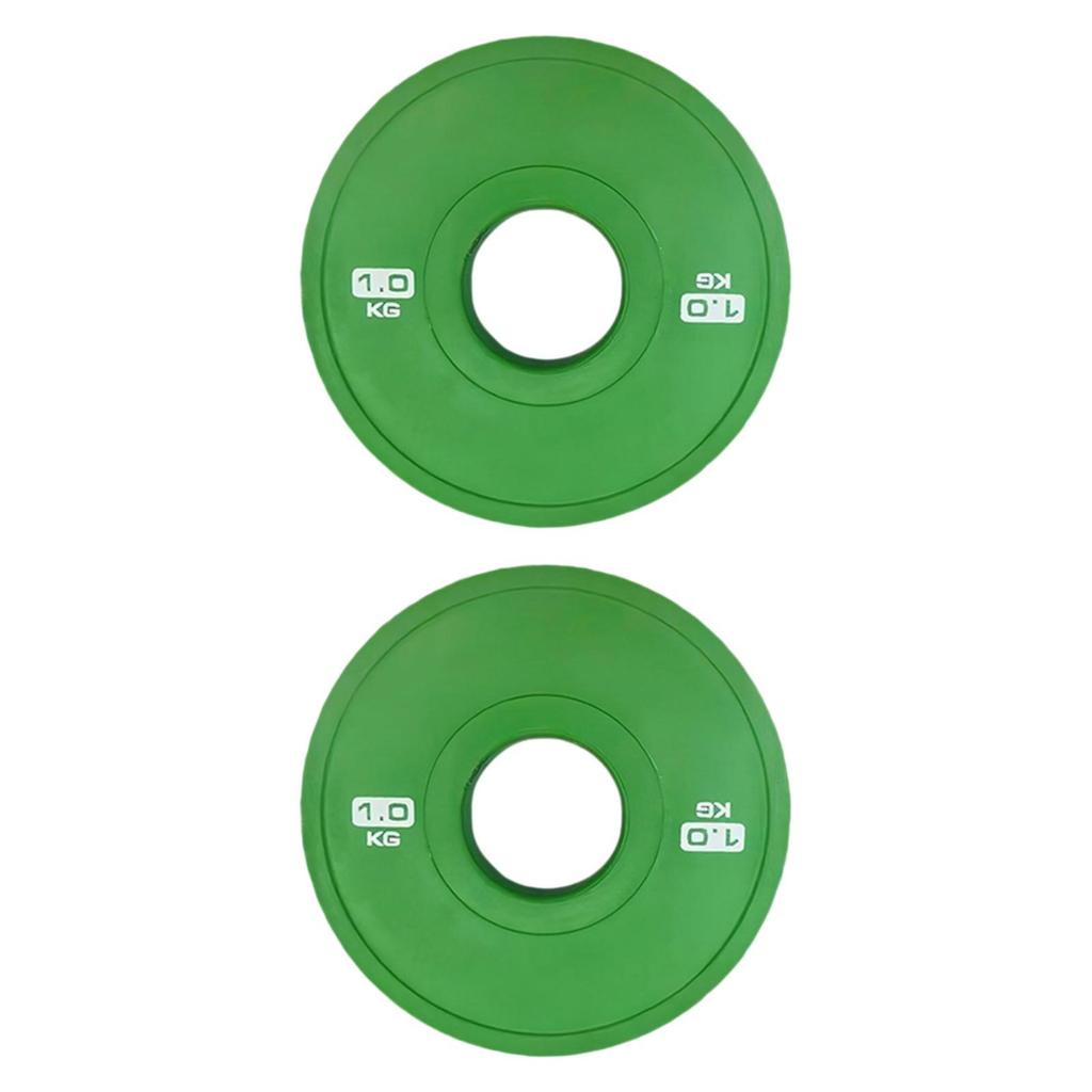 2x Accessories Weight Plates Fits 5cm Barbells for Home Gym Multifunctional