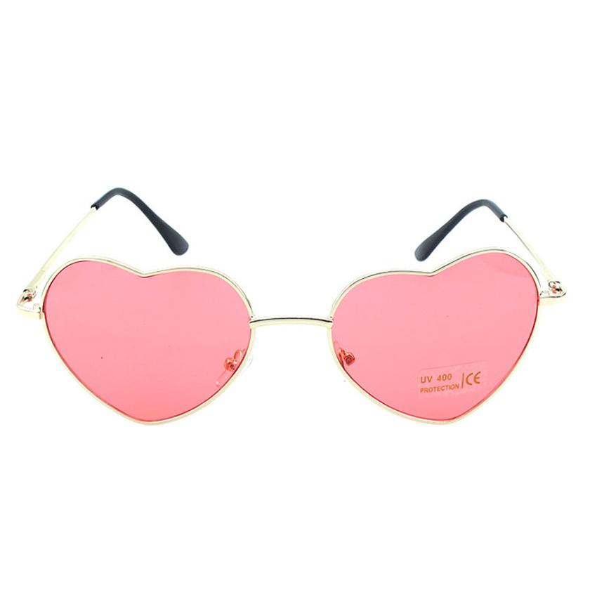 

Women Sunglasses Cute Heart Style Frame Mirror Fashion Sun Glasses UV400 Protection Vintage Eyewear Retro Sunglass MULTI