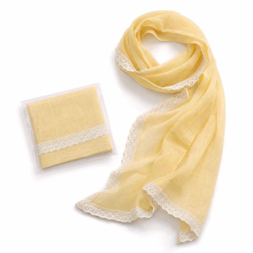 Ramie Shawl Wrap Solid Bandana New Waist Belt Women