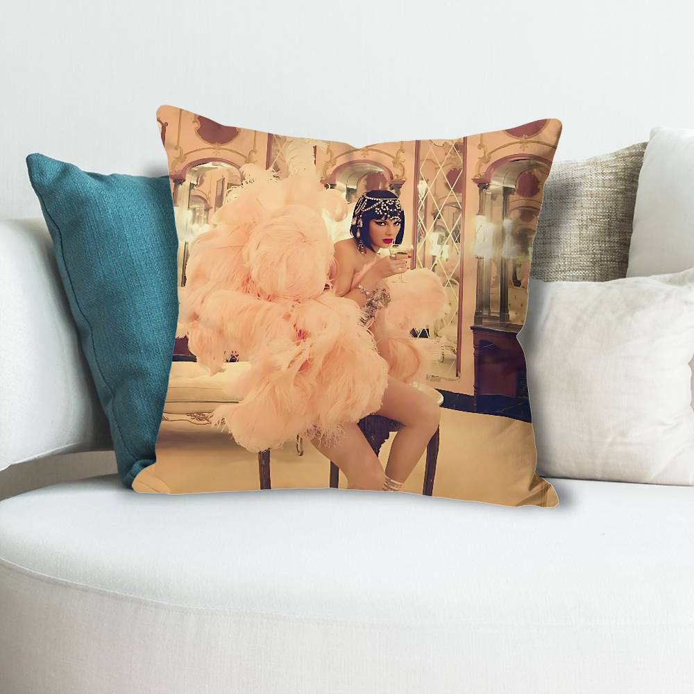 La Vita di Una Showgirl Celebrità Anime Merchandising Federa Stampata All-Match Decorazione per Divano Auto Ufficio Protezione
