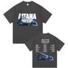 Aitana Quarto Azul World Tour 2026 Stampa Poster T-shirt Uomo Donna Streetwear Hip Hop Moda Y2K Cotone Estate Maglietta Top Oversize